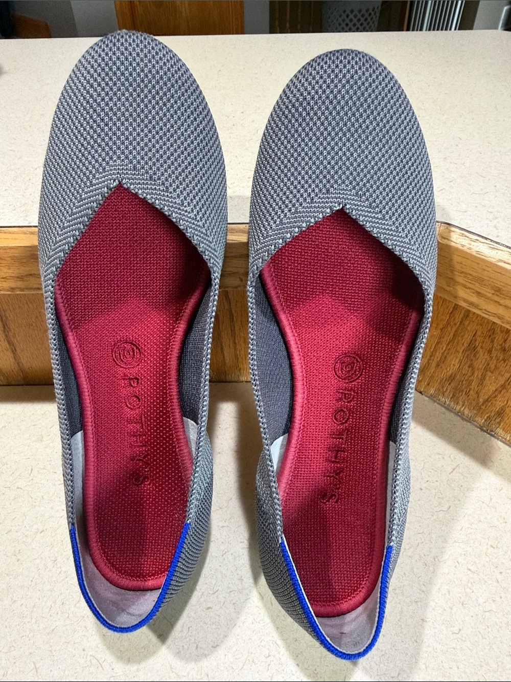 Rothy's Charcoal Flats- 9.5